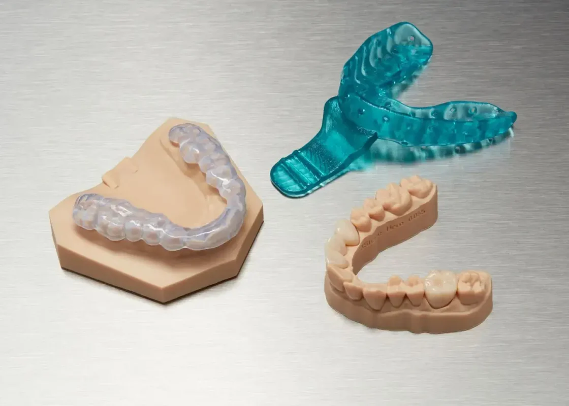 Formlabs custom tray dental samples