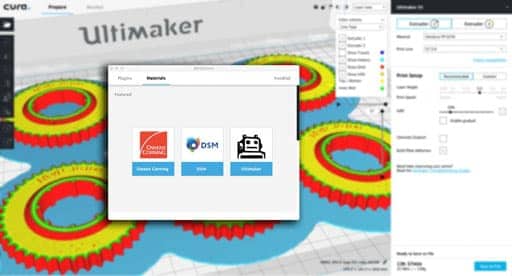 CURA Ultimaker 3D Printing Program