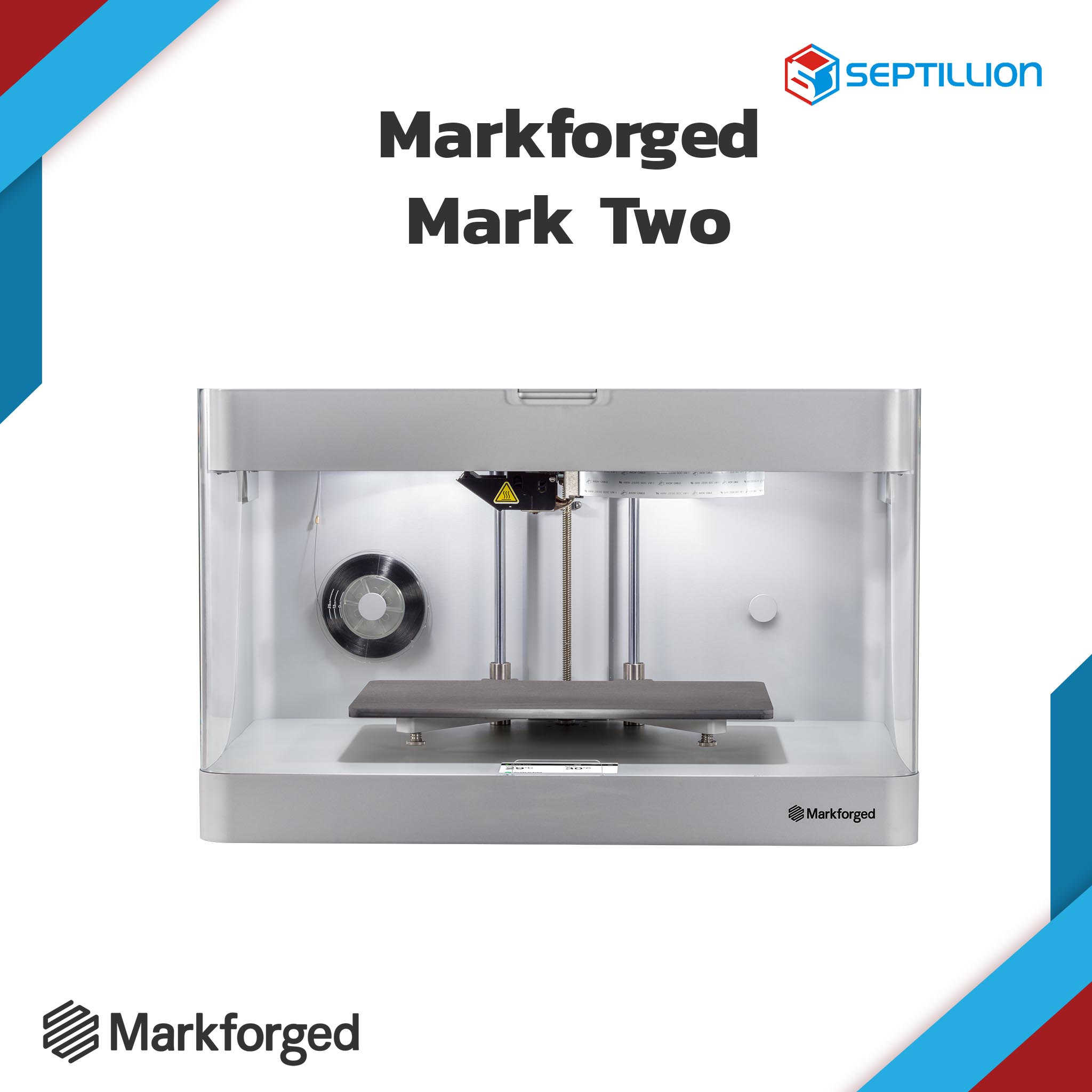 skak Interconnect Fjord Markforged Mark Two – Septillion Co., Ltd. No.1 3D Printer Expert