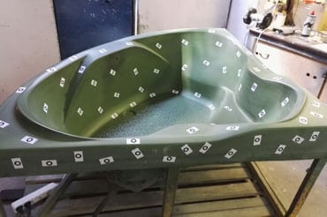 Bath Tub with 3D Scanner Maker