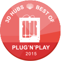 3D Hubs M200 3D Printer Awards Plug & Play 2015