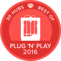 3D Hubs M200 3D Printer Awards Plug & Play 2016